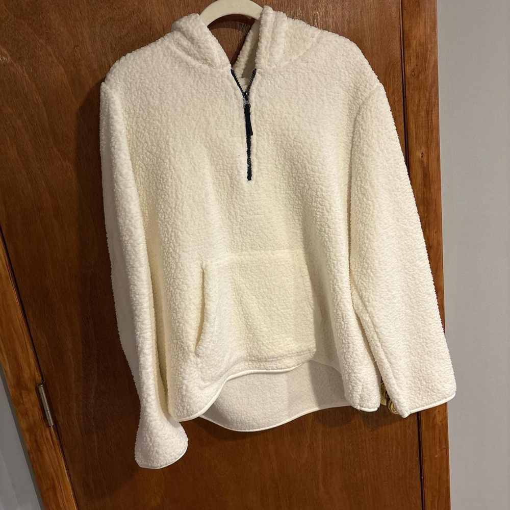 DSG Cream Sherpa Pullover